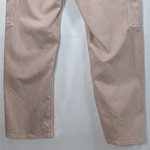 Maurices Edgely Jeans Womens SZ 16 Relaxed Boyfriend Straight Pink Denim - Picture 12 of 14